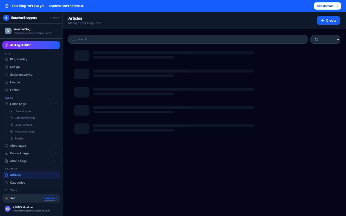 Listing Articles