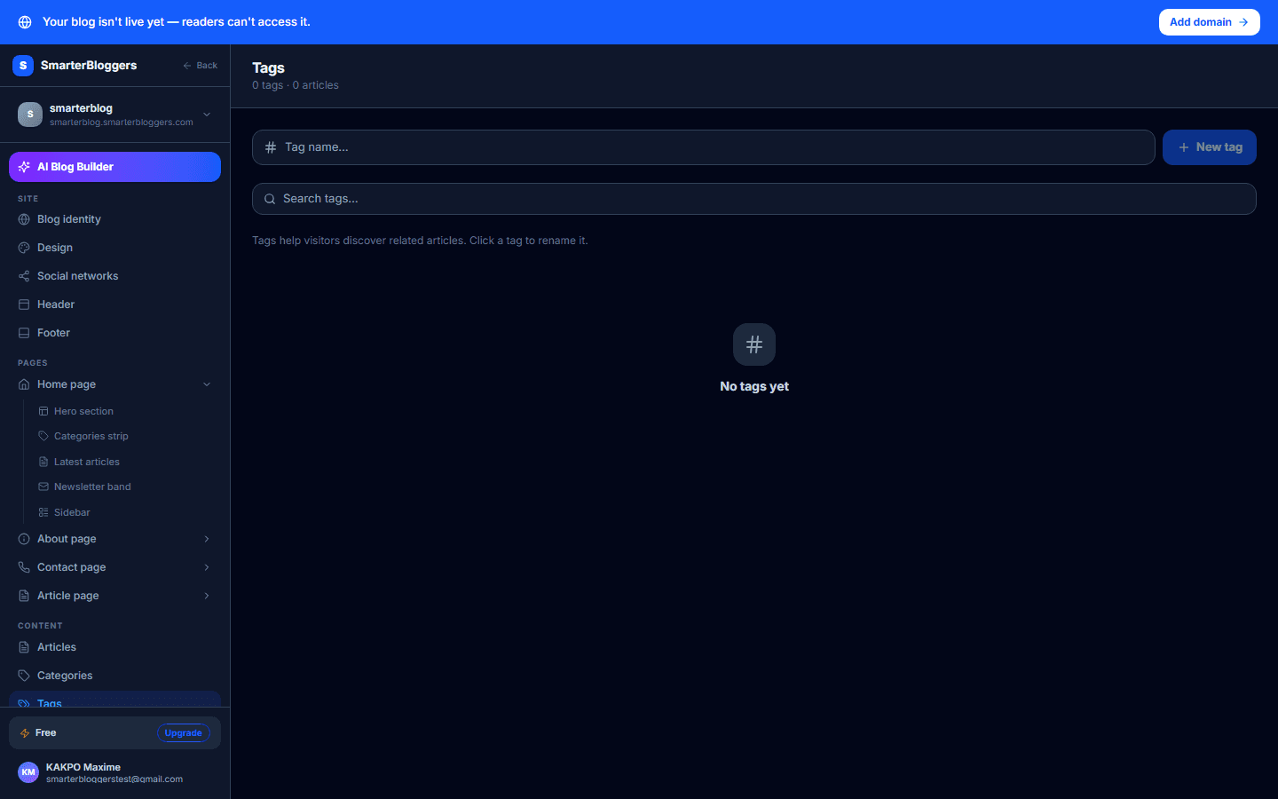 Viewing and Searching Tags